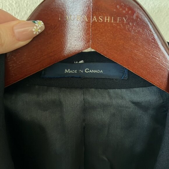 Chaps Ralph Lauren Wool Sport Coat Blazer Blue Men's 42R Formal Business - Picture 7 of 15